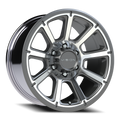 Vision Off-Road Turbine GMMF 18X9 +18 Gunmetal Machined Face