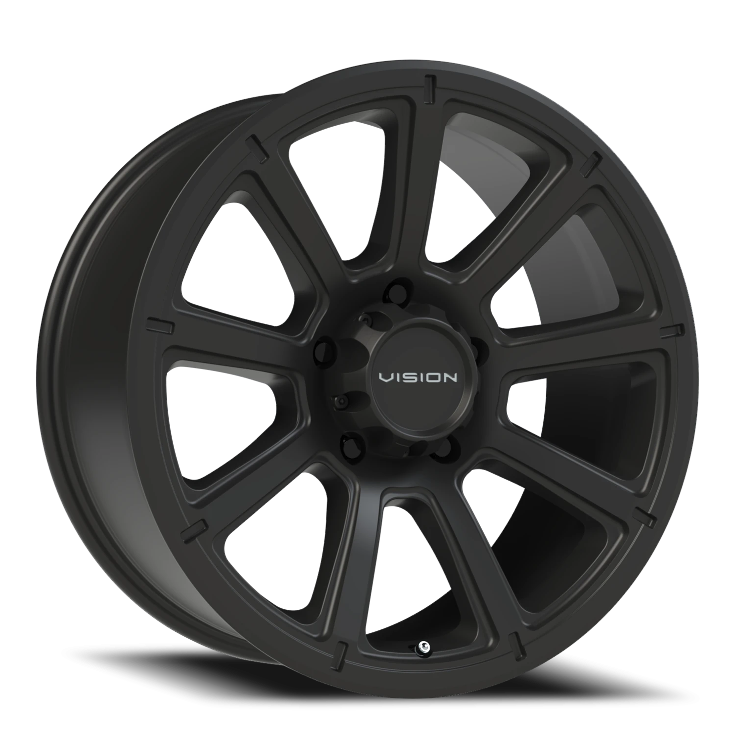 Vision Off-Road Turbine GMMF 20X9 +12 Matte Black