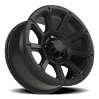 Vision Off-Road Turbine GMMF 17X8.5 -6 Matte Black