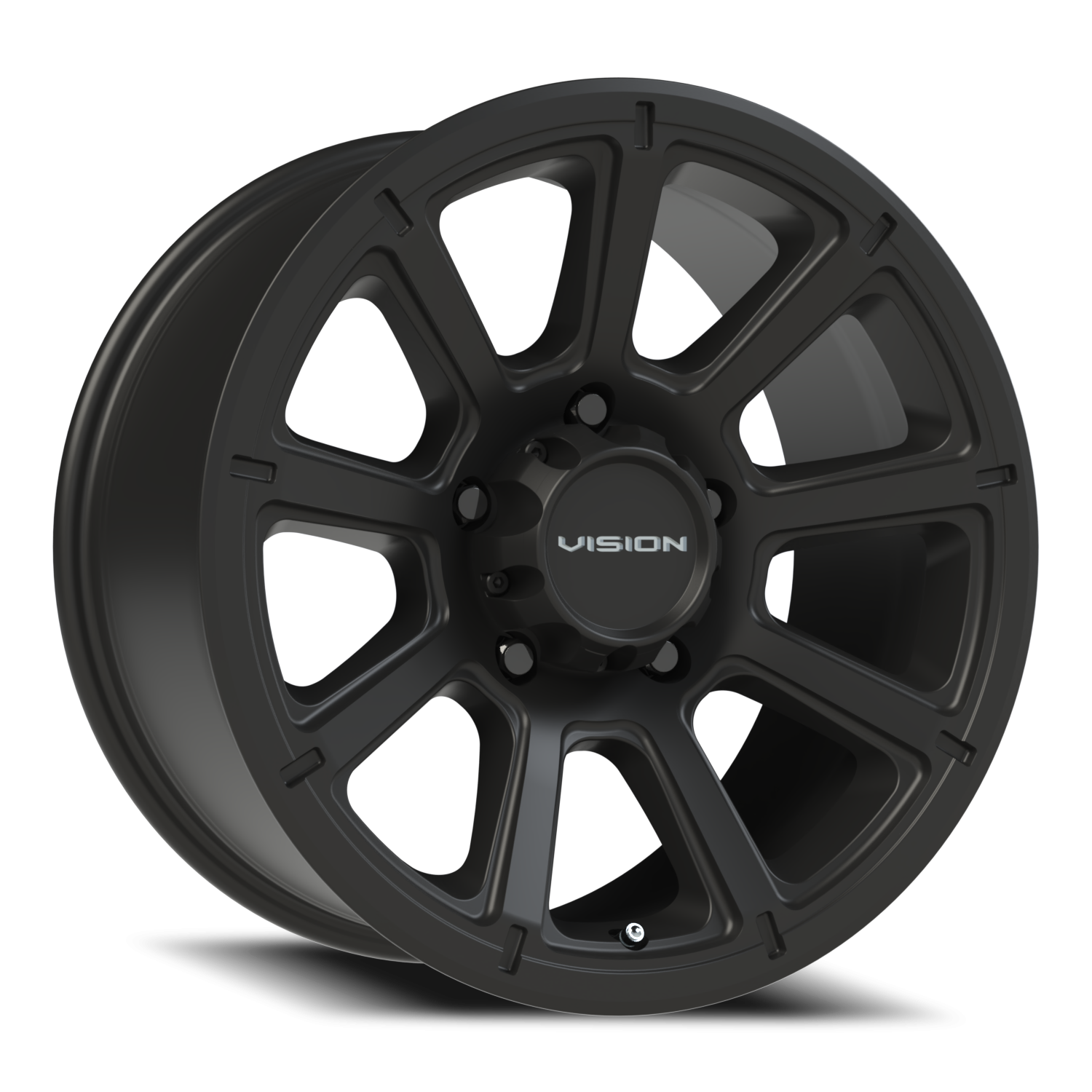 Vision Off-Road Turbine GMMF 18X9 +12 Matte Black
