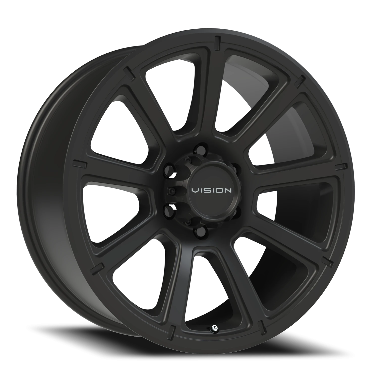 Vision Off-Road Turbine GMMF 20X9 +18 Matte Black