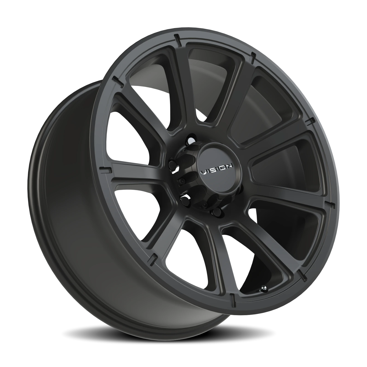 Vision Off-Road Turbine GMMF 20X9 +18 Matte Black