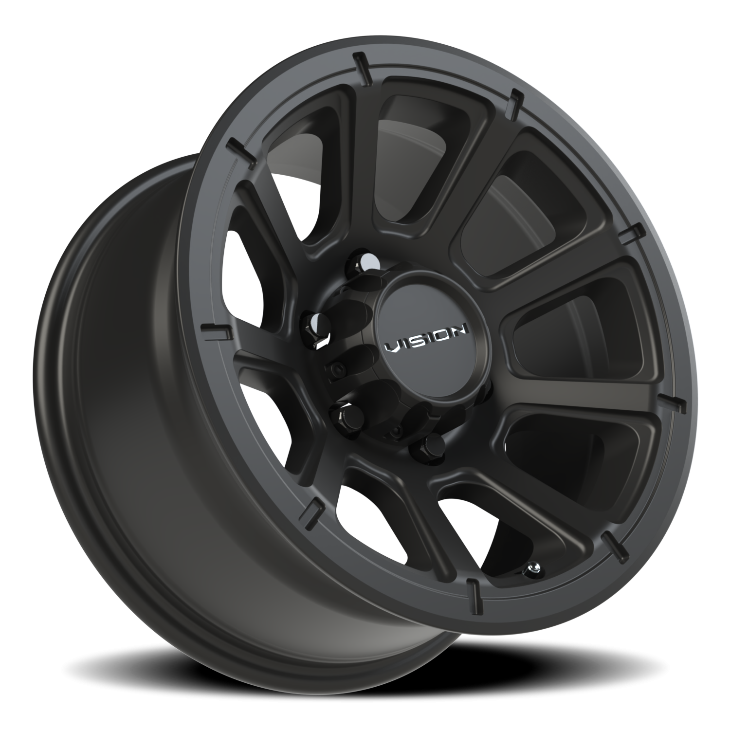 Vision Off-Road Turbine GMMF 16X8 +0 Matte Black