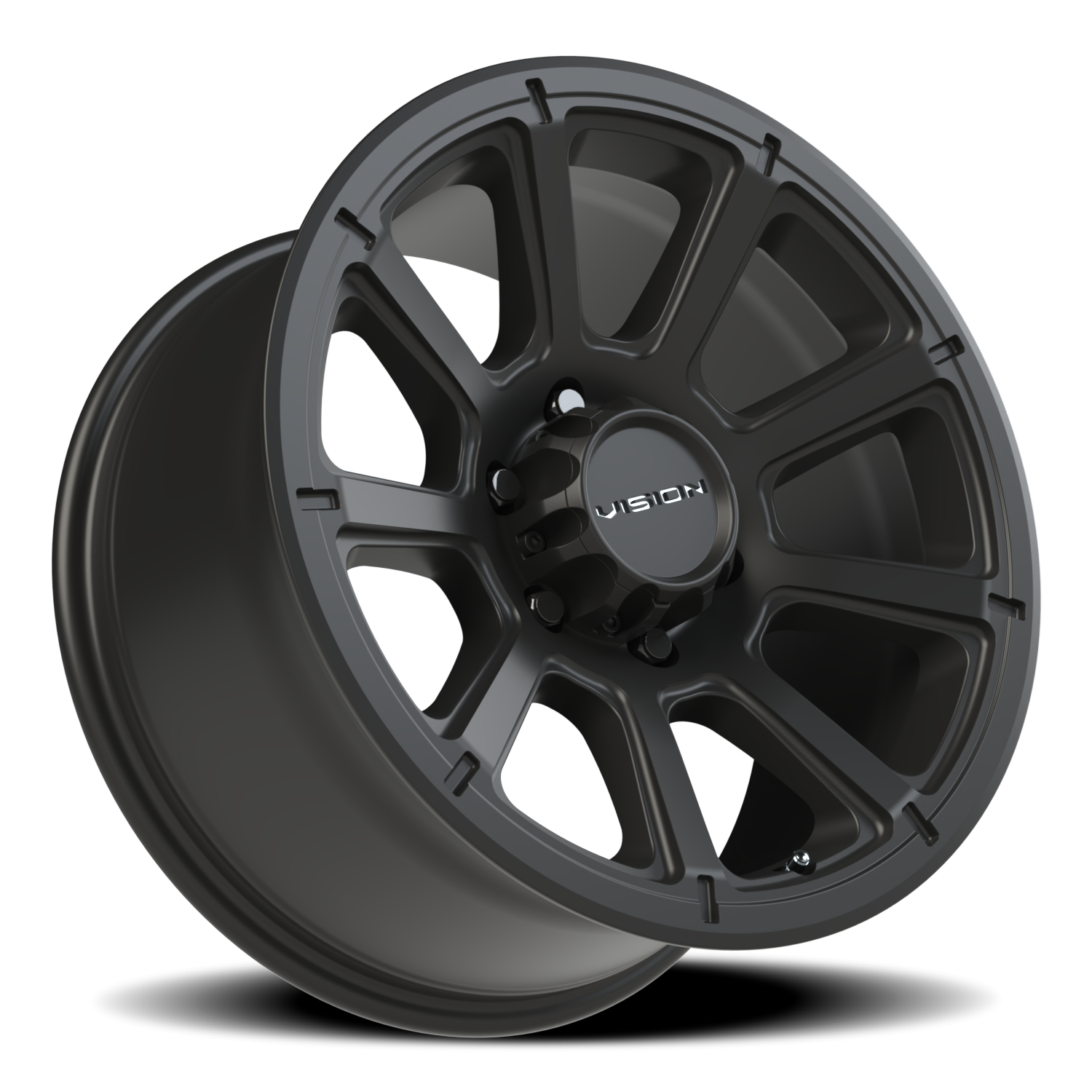Vision Off-Road Turbine GMMF 18X9 +18 Matte Black