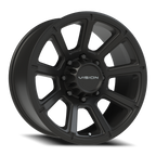 Vision Off-Road Turbine GMMF 20X9 +12 Matte Black