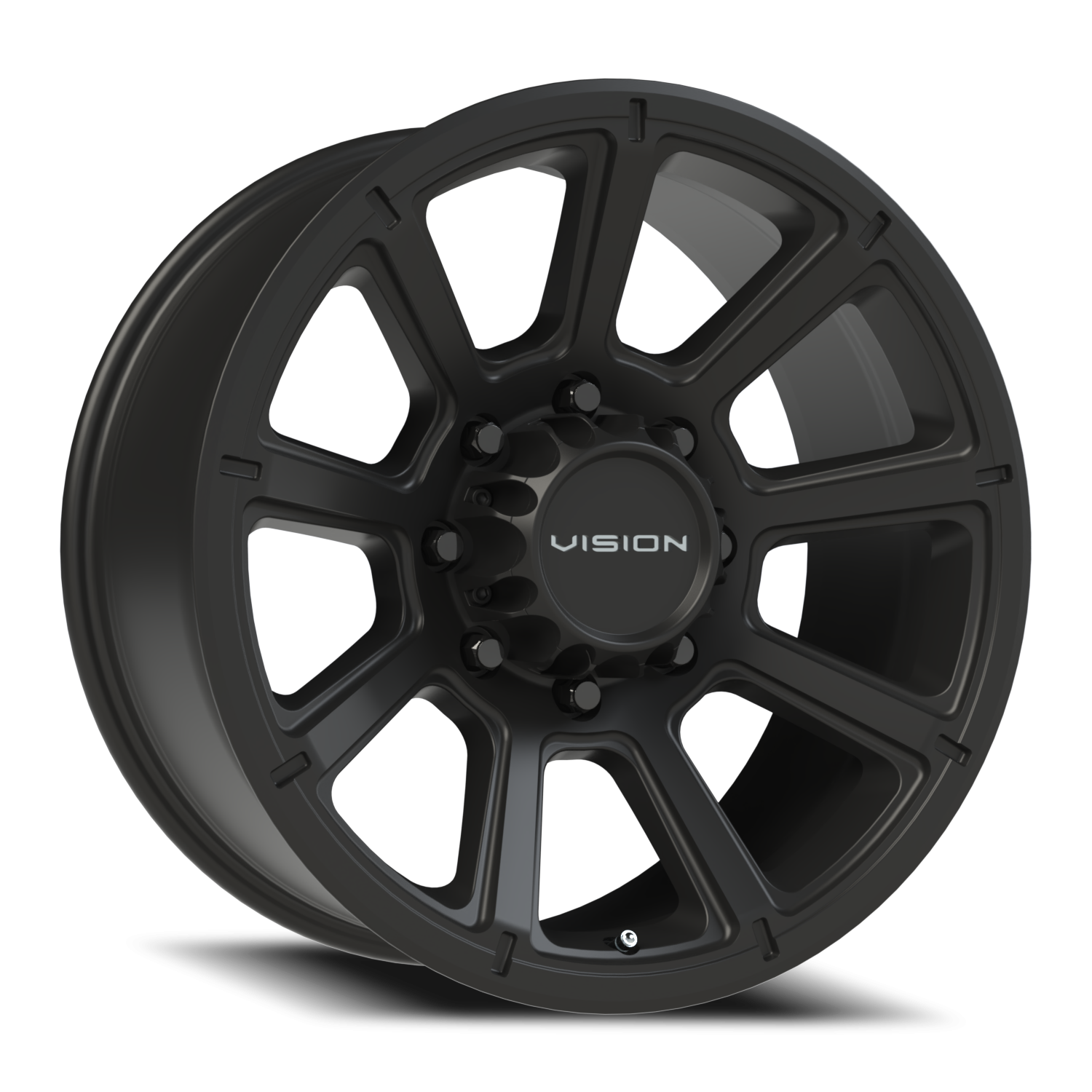 Vision Off-Road Turbine GMMF 20X9 +12 Matte Black