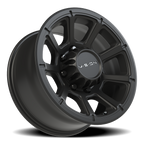 Vision Off-Road Turbine GMMF 17X8.5 +18 Matte Black