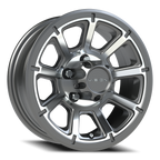 Vision HD Turbine GMMF 14X5.5 +0 Gunmetal Machined Face