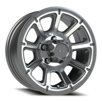 Vision HD Turbine GMMF 15X6 +0 Gunmetal Machined Face