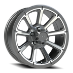 Vision HD Turbine GMMF 17X6.5 +0 Gunmetal Machined Face