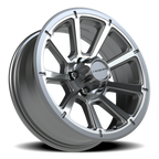 Vision HD Turbine GMMF 17X6.5 +0 Gunmetal Machined Face