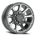 Vision HD Turbine GMMF 15X6 +0 Gunmetal Machined Face