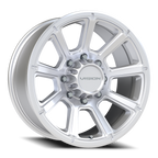 Vision Off-Road Turbine GMMF 20X9 +12 Winter Paint-Silver( Salt Resistant)
