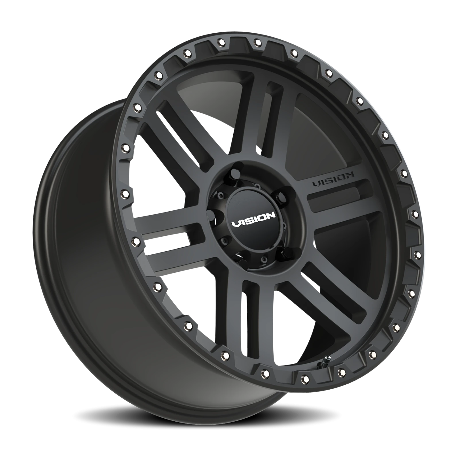 Vision Off-Road Manx 2 BZB 20X9 +12 Satin Black
