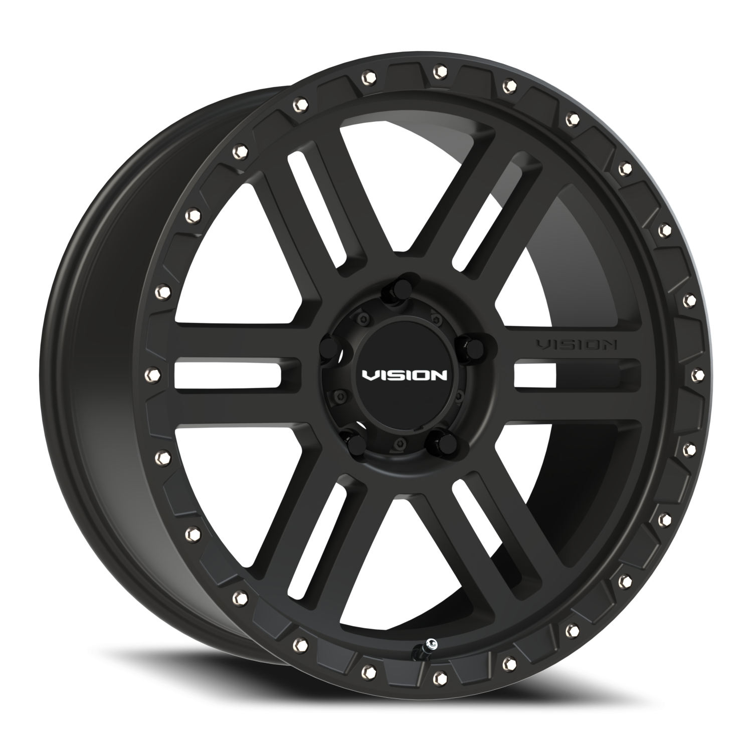 Vision Off-Road Manx 2 BZB 20X9 -12 Satin Black