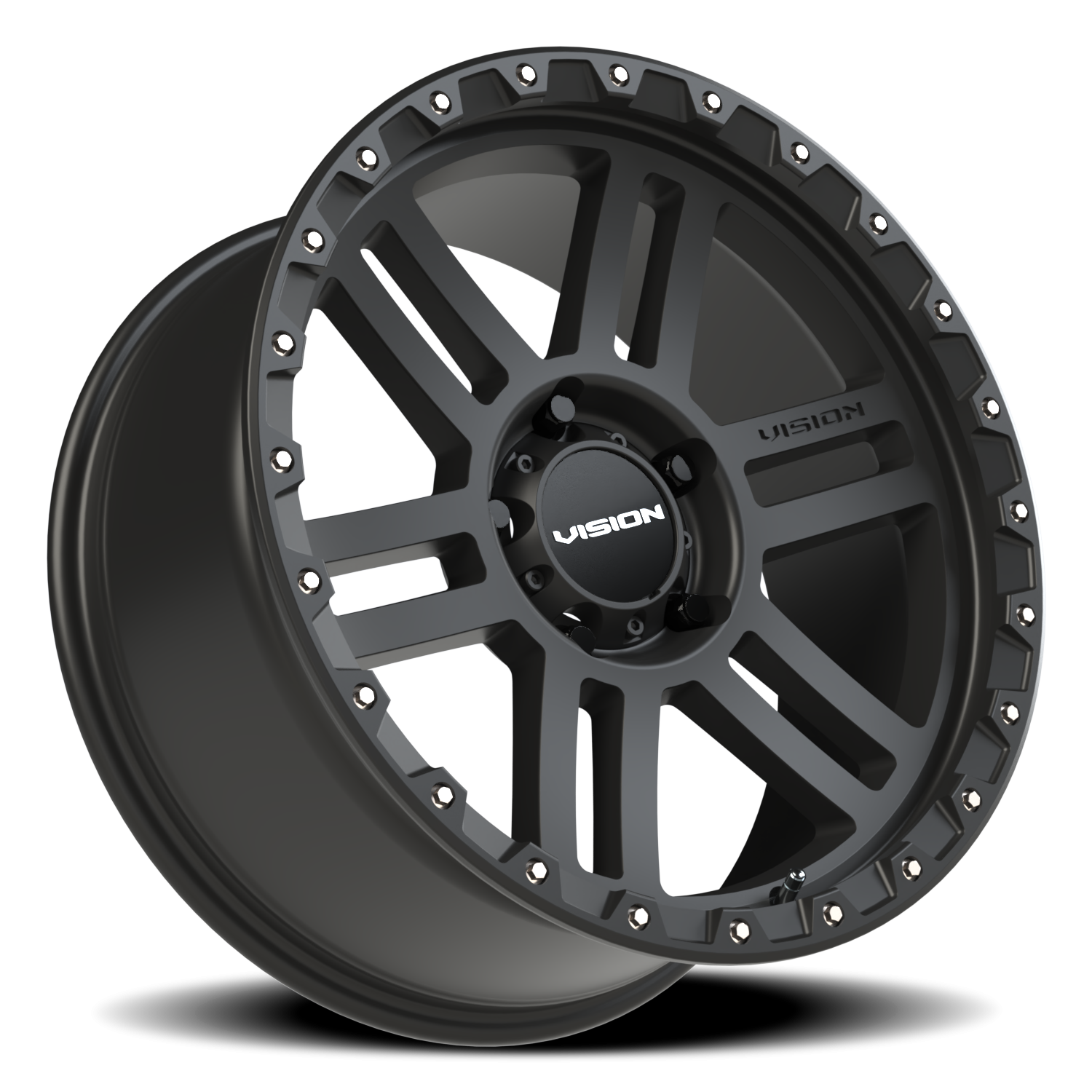 Vision Off-Road Manx 2 BZB 20X9 +12 Satin Black
