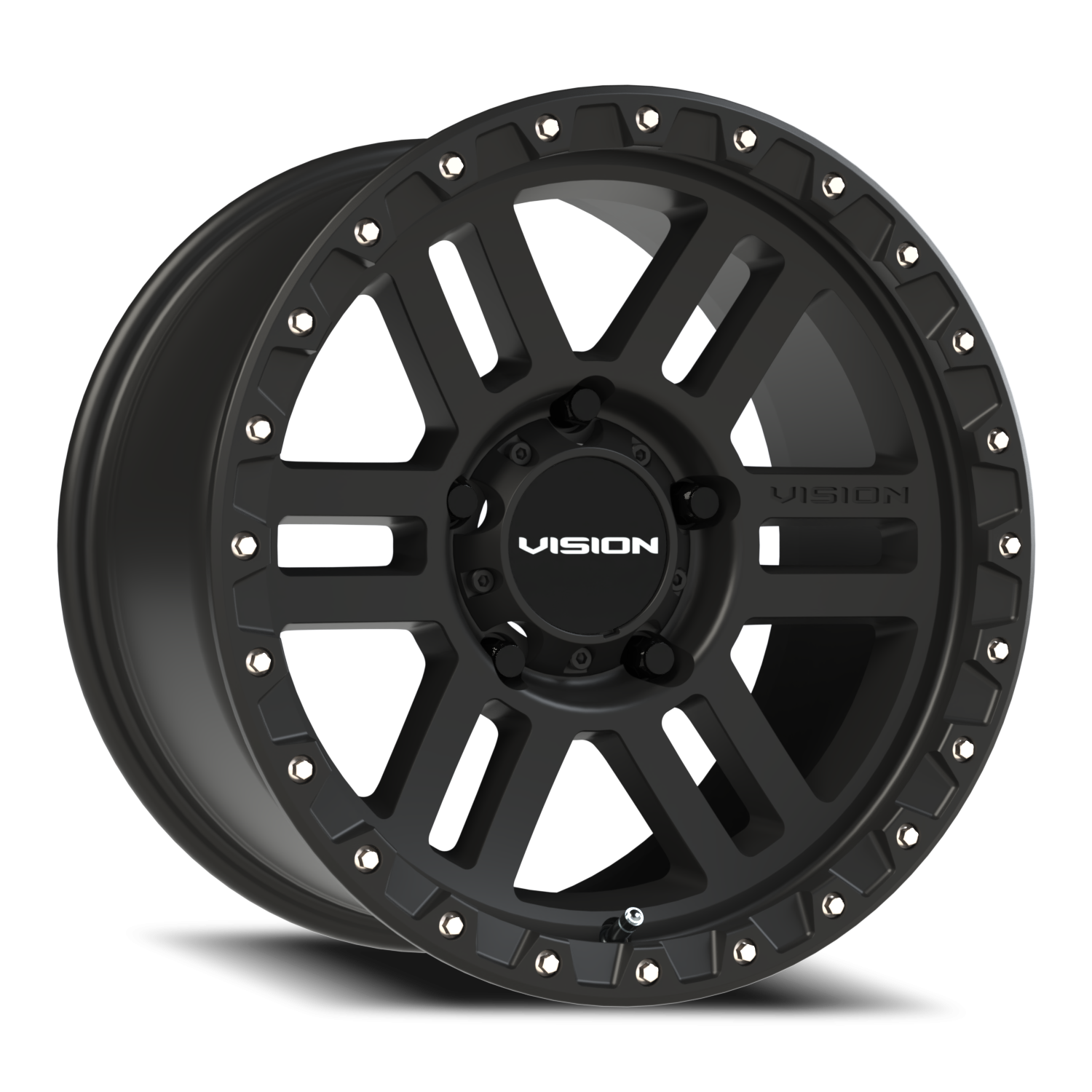 Vision Off-Road Manx 2 BZB 17X9 +12 Satin Black
