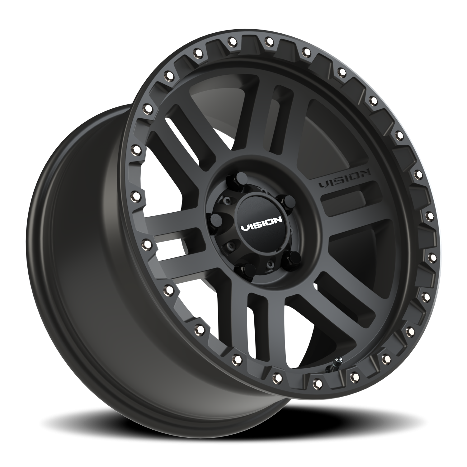 Vision Off-Road Manx 2 BZB 17X9 +12 Satin Black