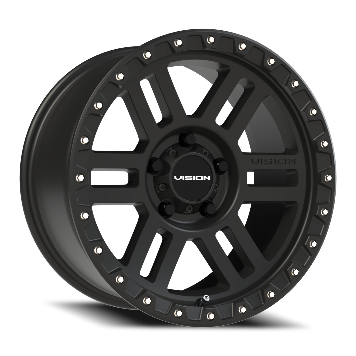 Vision Off-Road Manx 2 BZB 17X9 +12 Satin Black