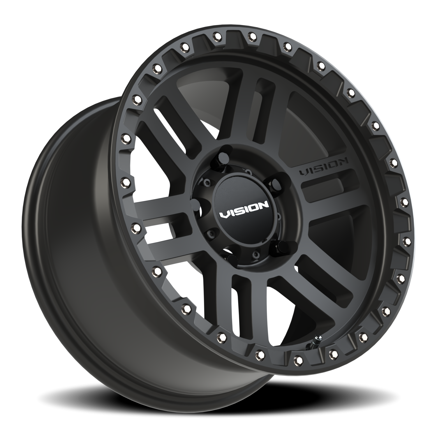 Vision Off-Road Manx 2 BZB 17X9 +12 Satin Black