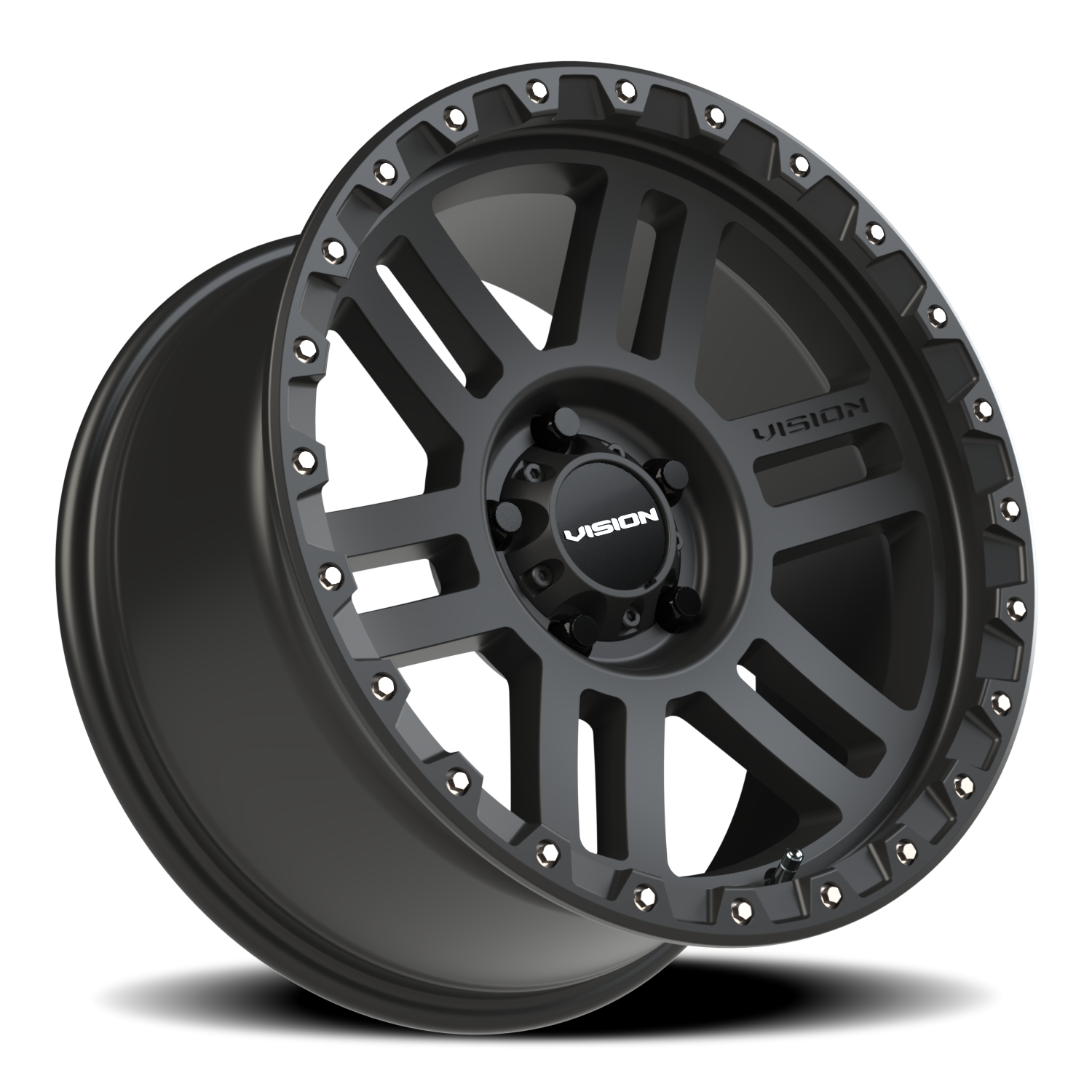 Vision Off-Road Manx 2 BZB 18X9 +12 Satin Black