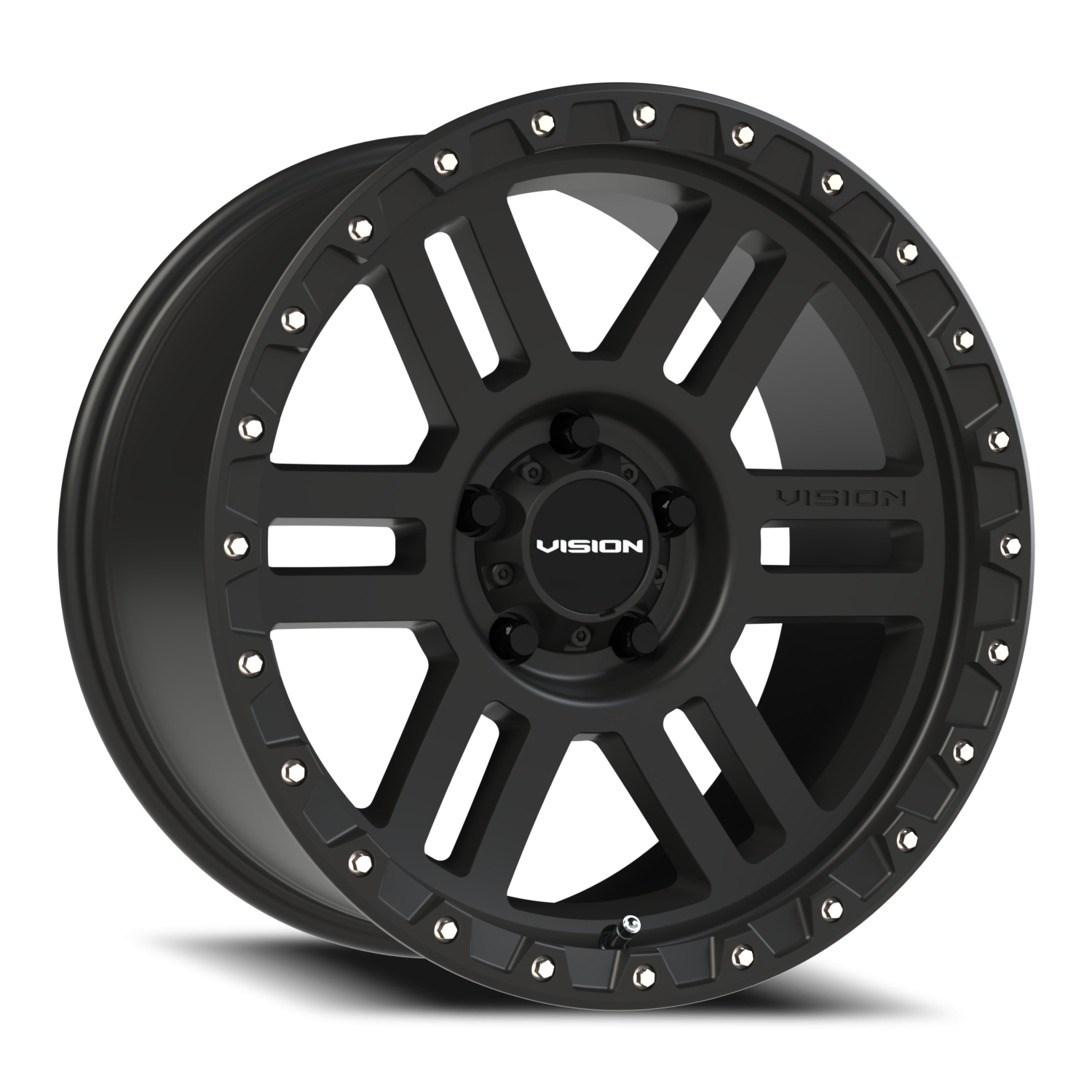 Vision Off-Road Manx 2 BZB 18X9 -12 Satin Black