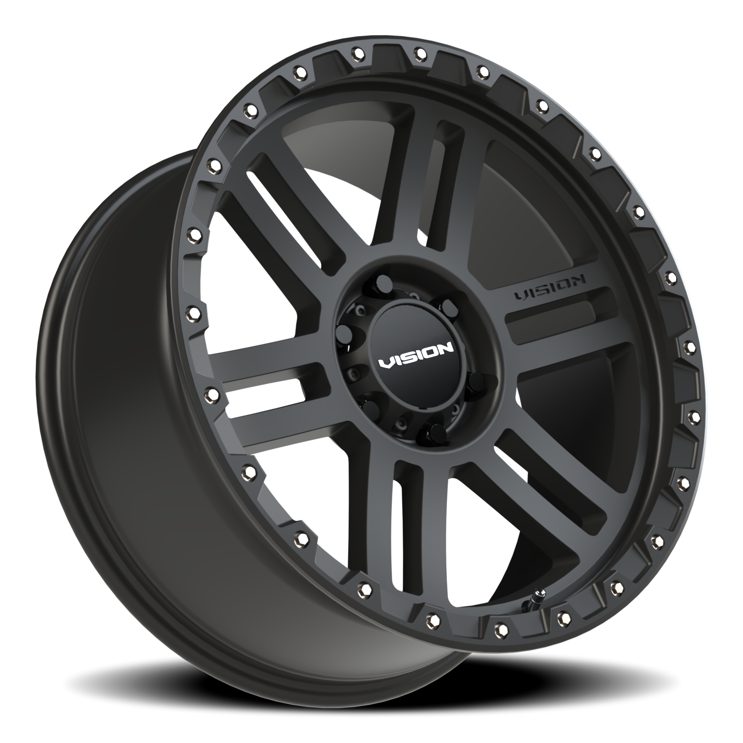 Vision Off-Road Manx 2 BZB 20X9 +12 Satin Black