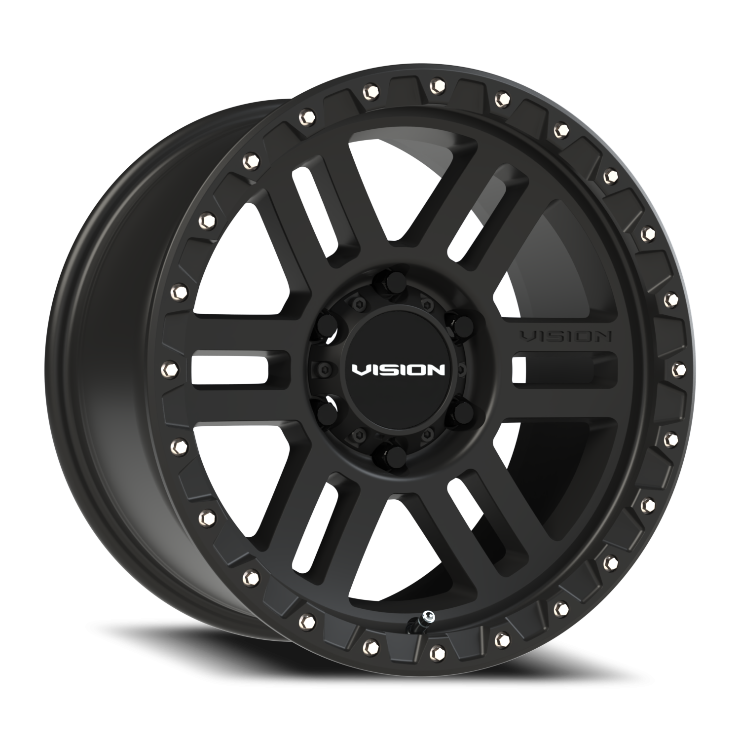 Vision Off-Road Manx 2 BZB 17X9 +12 Satin Black