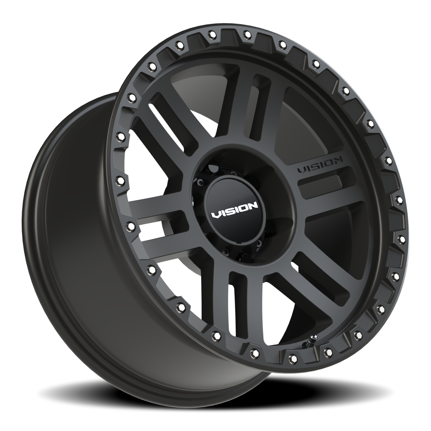 Vision Off-Road Manx 2 BZB 18X9 +12 Satin Black