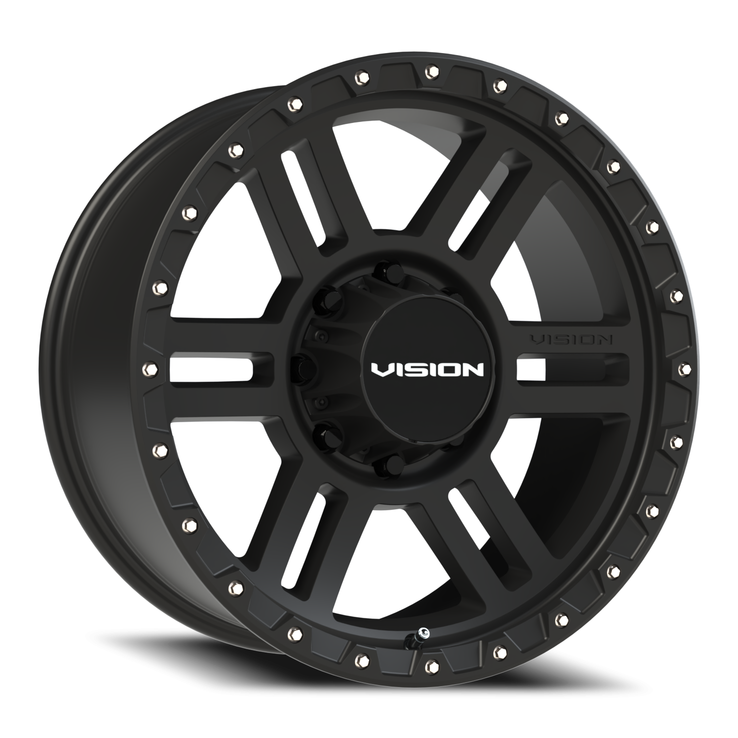 Vision Off-Road Manx 2 BZB 20X9 -12 Satin Black