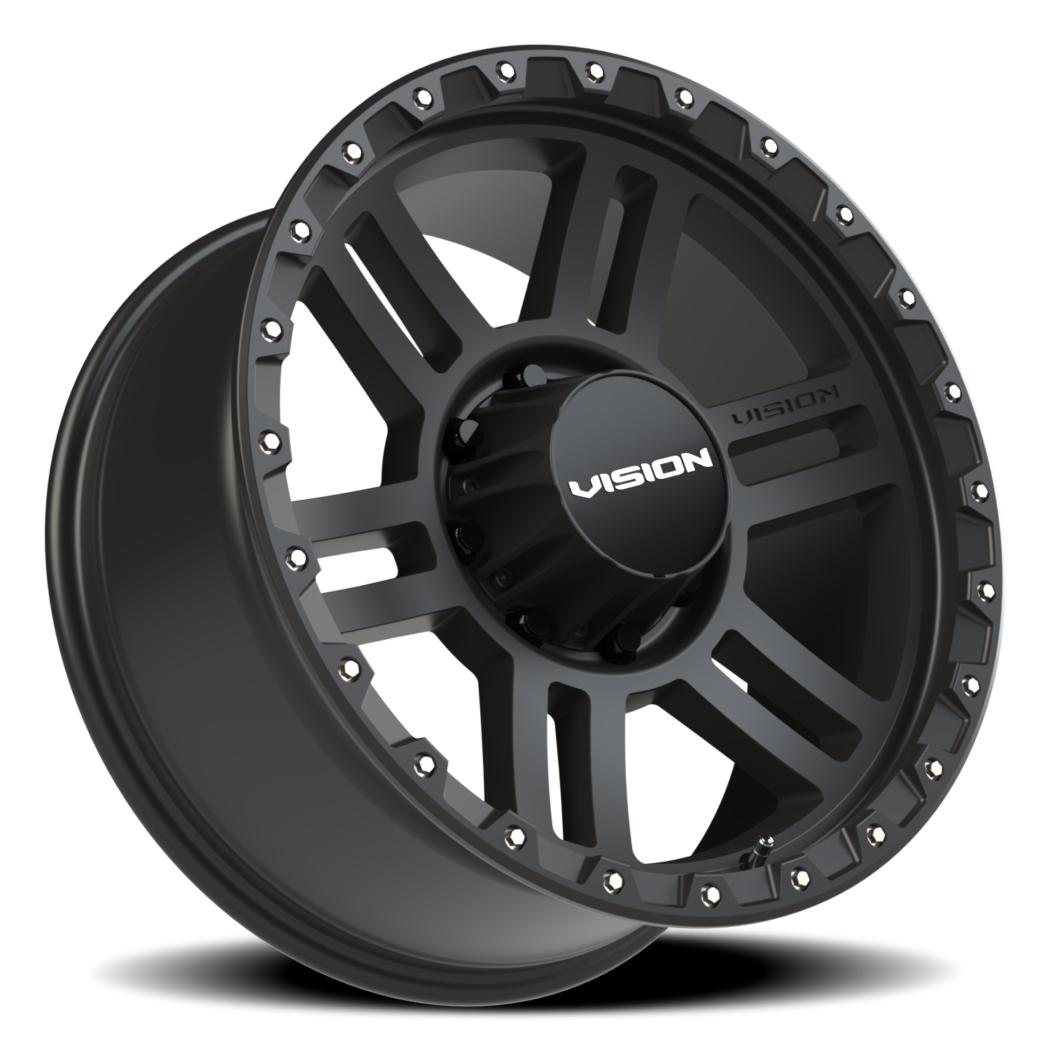 Vision Off-Road Manx 2 BZB 20X9 -12 Satin Black