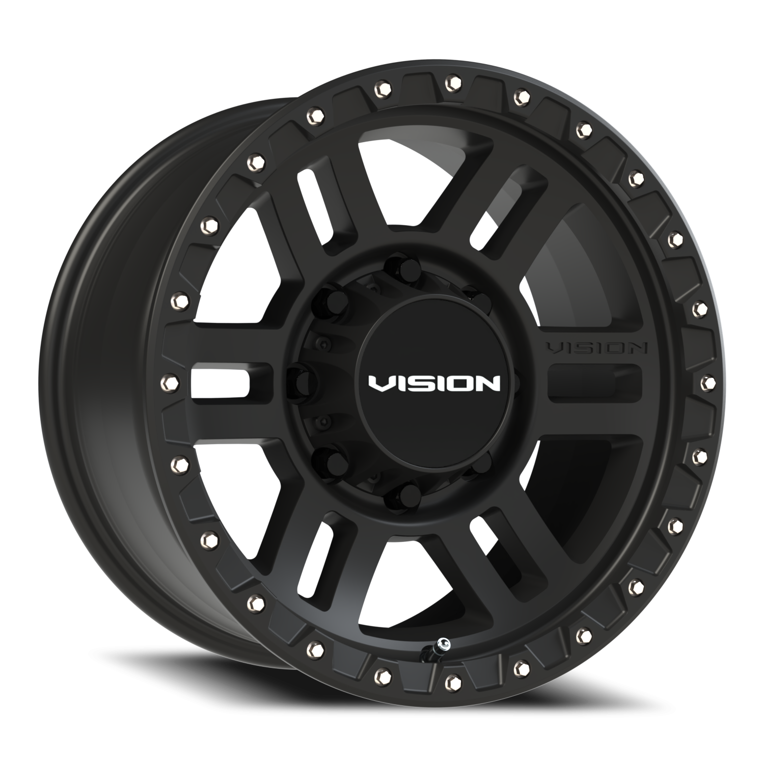Vision Off-Road Manx 2 BZB 17X9 -12 Satin Black