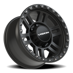 Vision Off-Road Manx 2 BZB 17X9 +12 Satin Black