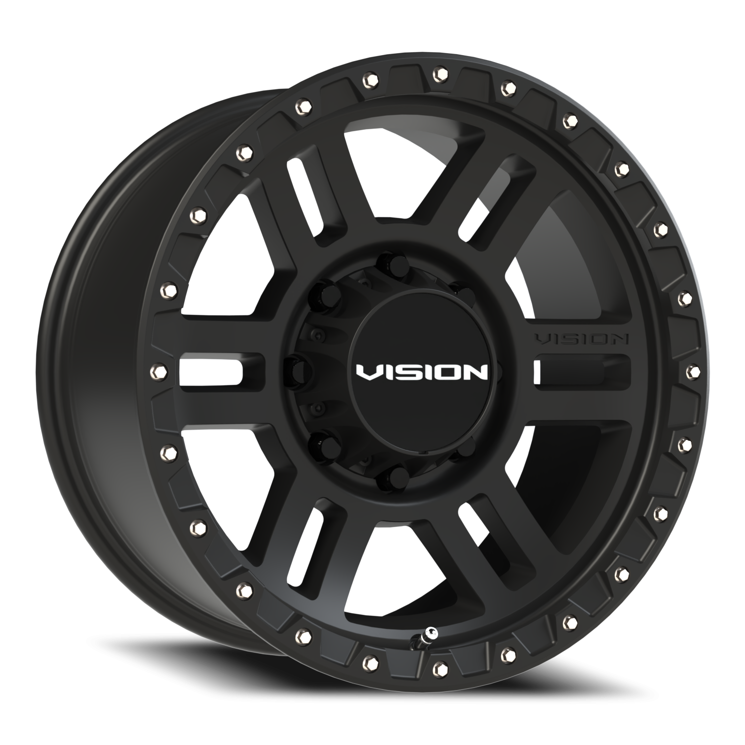 Vision Off-Road Manx 2 BZB 18X9 -12 Satin Black