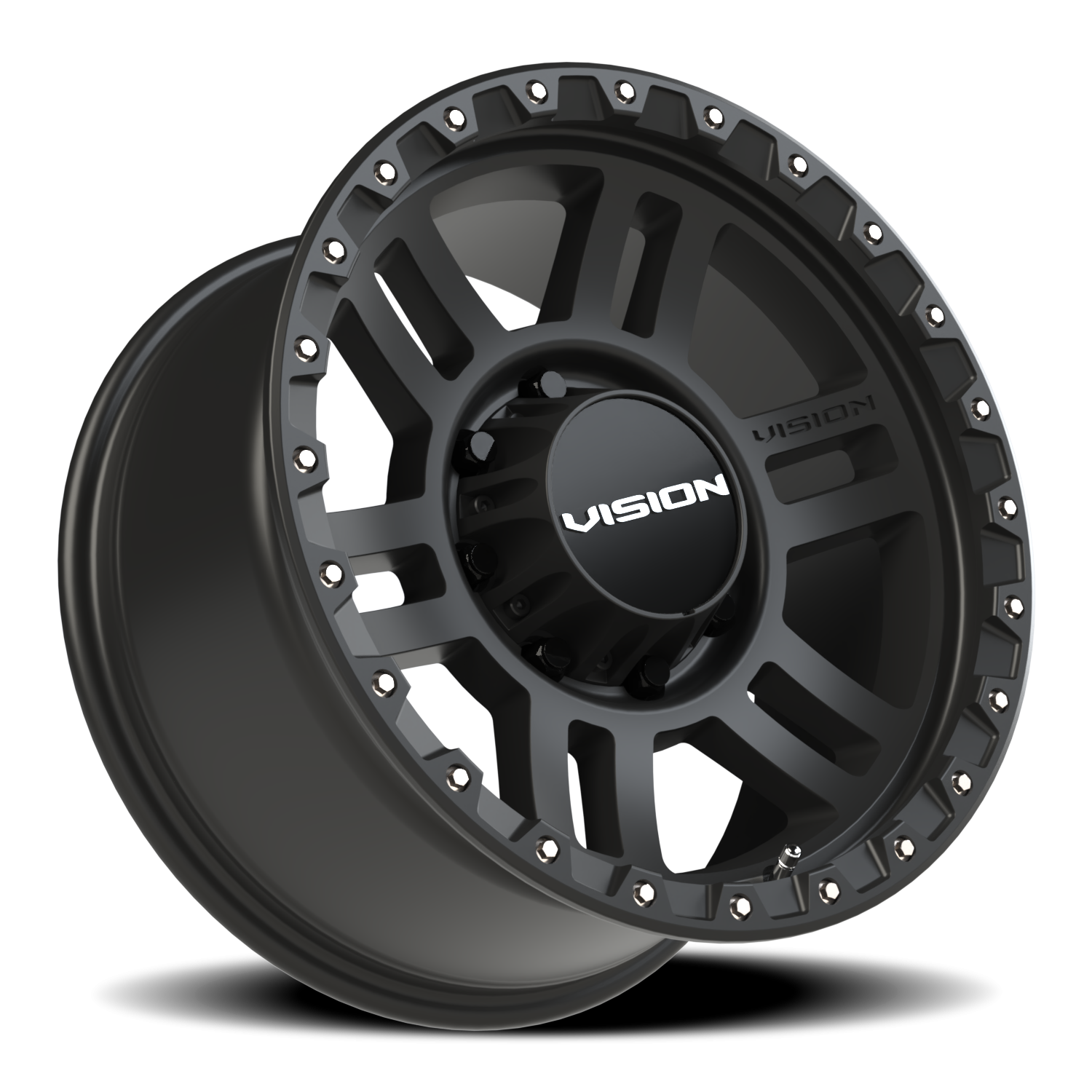 Vision Off-Road Manx 2 BZB 18X9 -12 Satin Black