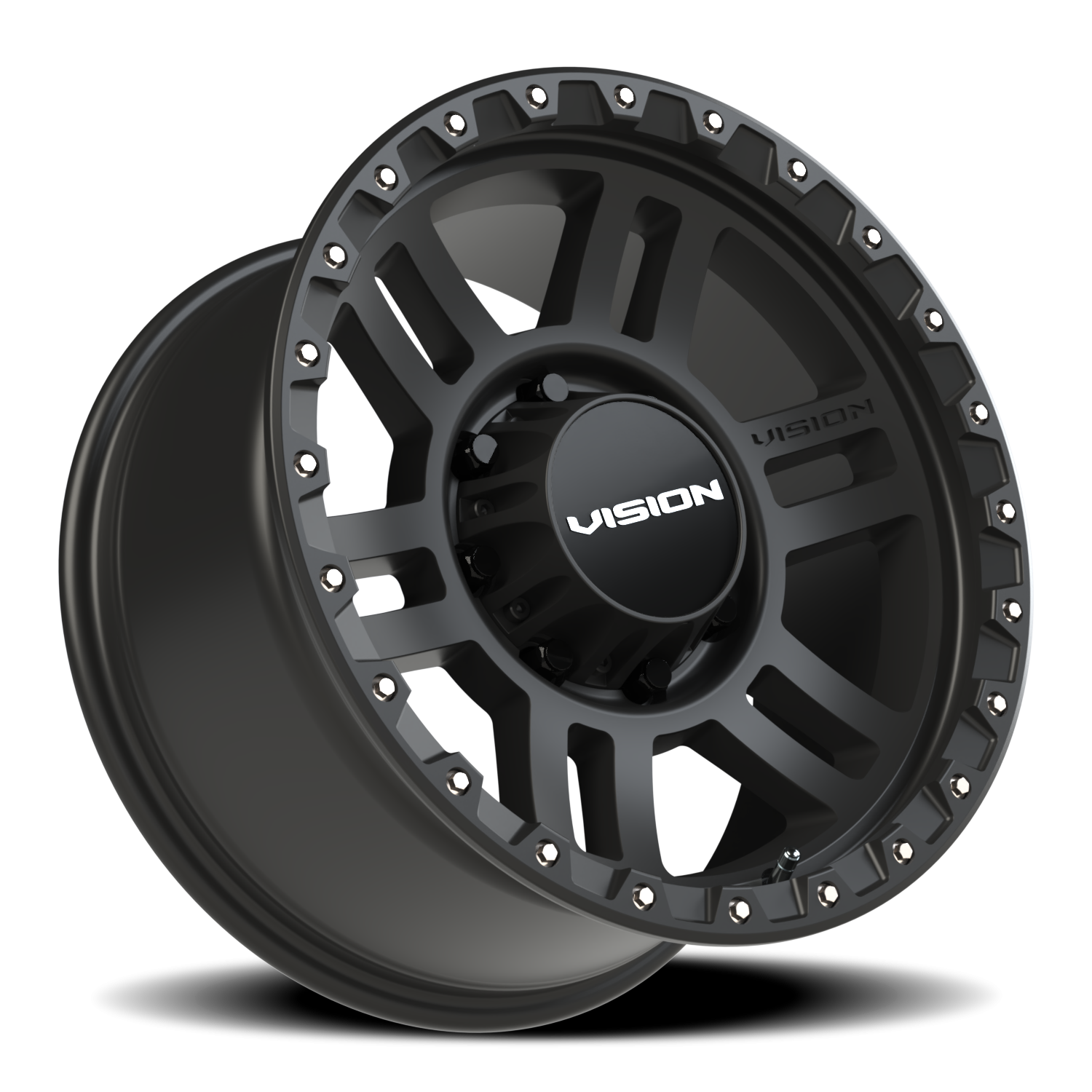 Vision Off-Road Manx 2 BZB 18X9 +12 Satin Black