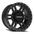 Vision Off-Road Manx 2 BZB 18X9 -12 Satin Black