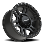Vision Off-Road Manx 2 BZB 18X9 -12 Satin Black