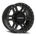 Vision Off-Road Manx 2 BZB 18X9 +12 Satin Black
