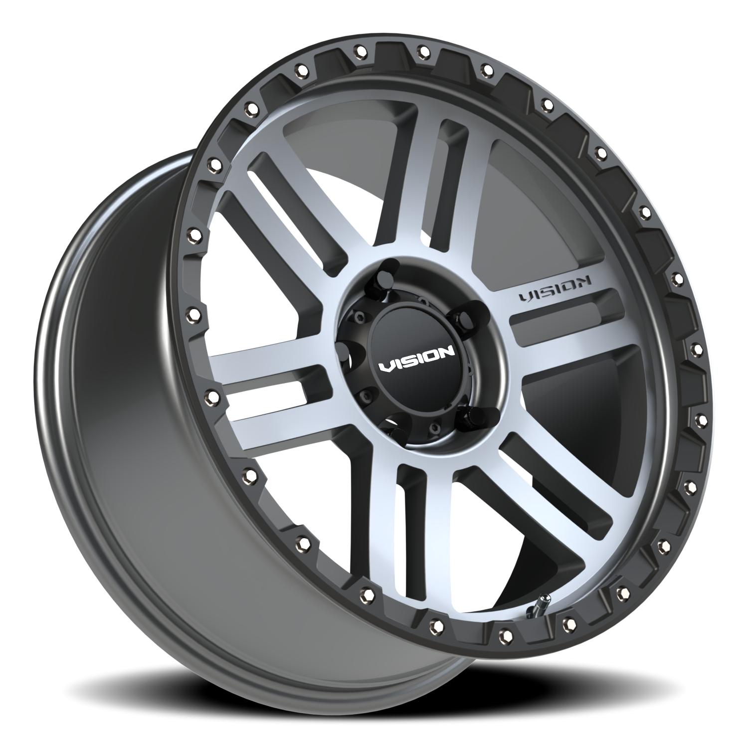 Vision Off-Road Manx 2 BZB 20X9 +12 Satin Grey