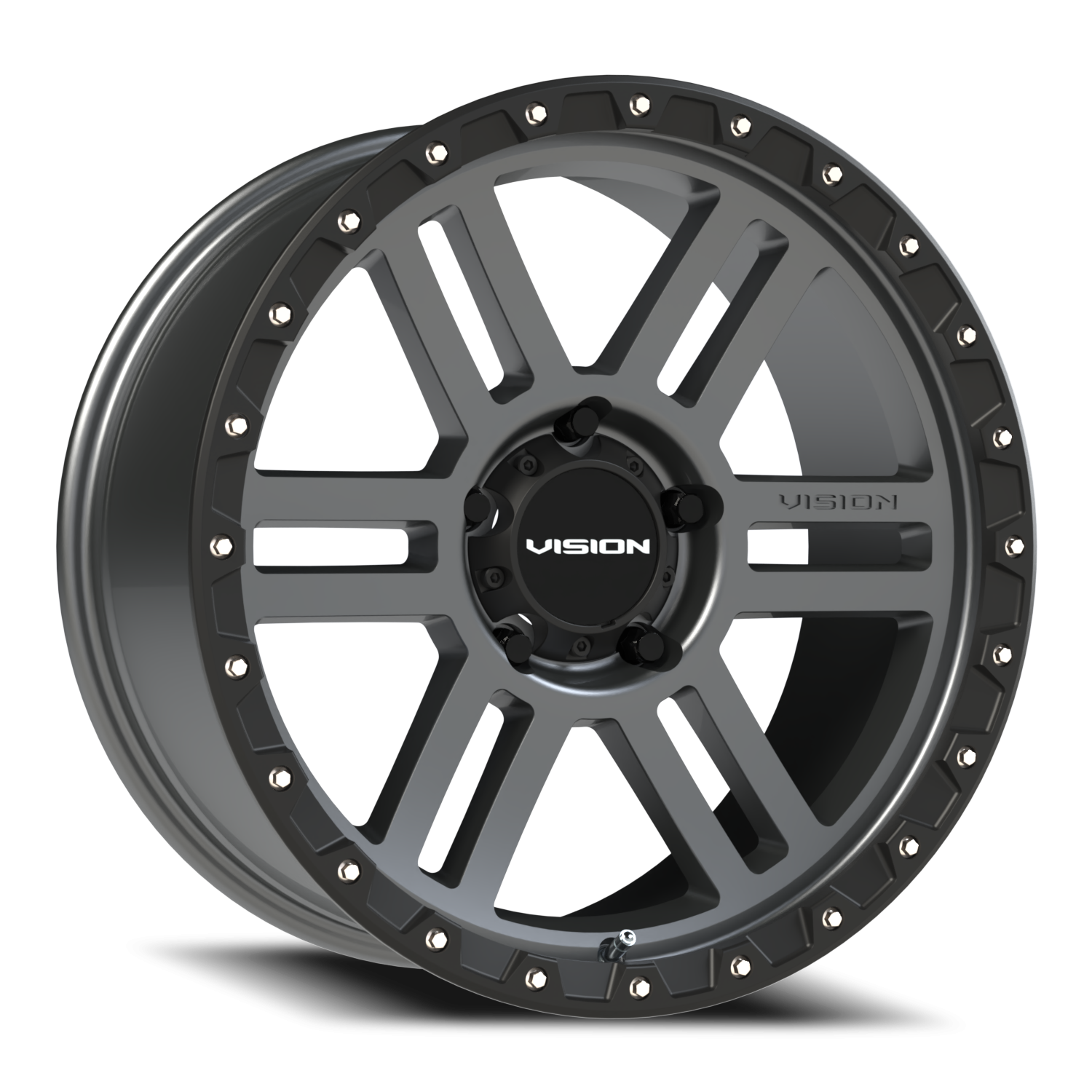 Vision Off-Road Manx 2 BZB 20X9 +12 Satin Grey