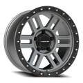 Vision Off-Road Manx 2 BZB 17X9 -12 Satin Grey