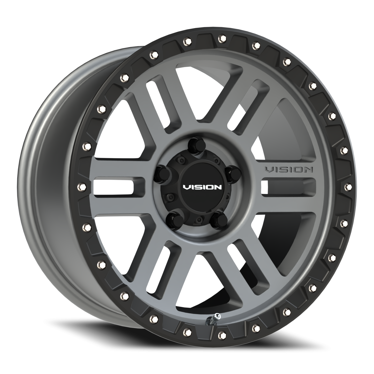 Vision Off-Road Manx 2 BZB 17X9 +12 Satin Grey
