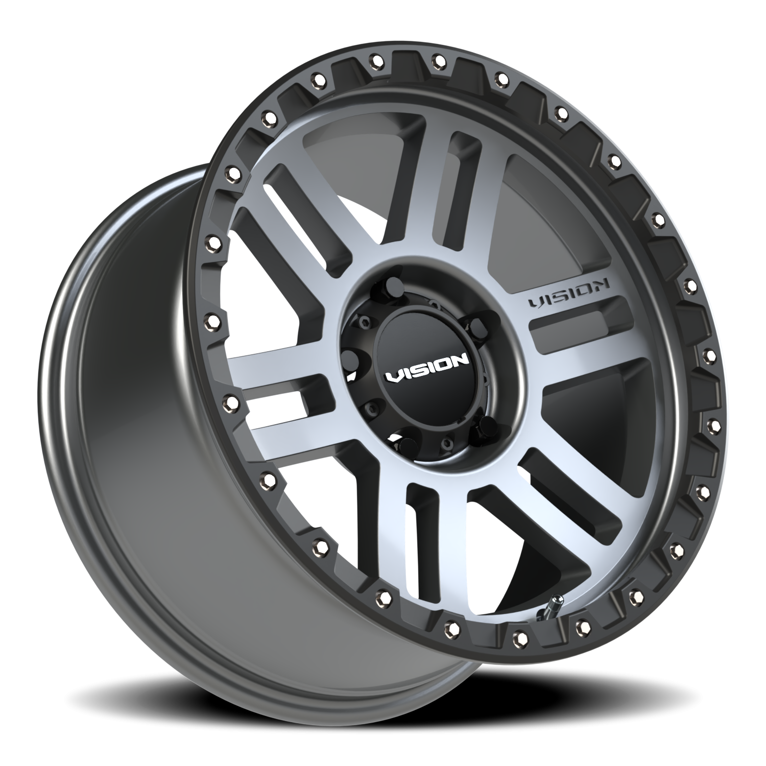 Vision Off-Road Manx 2 BZB 18X9 +12 Satin Grey
