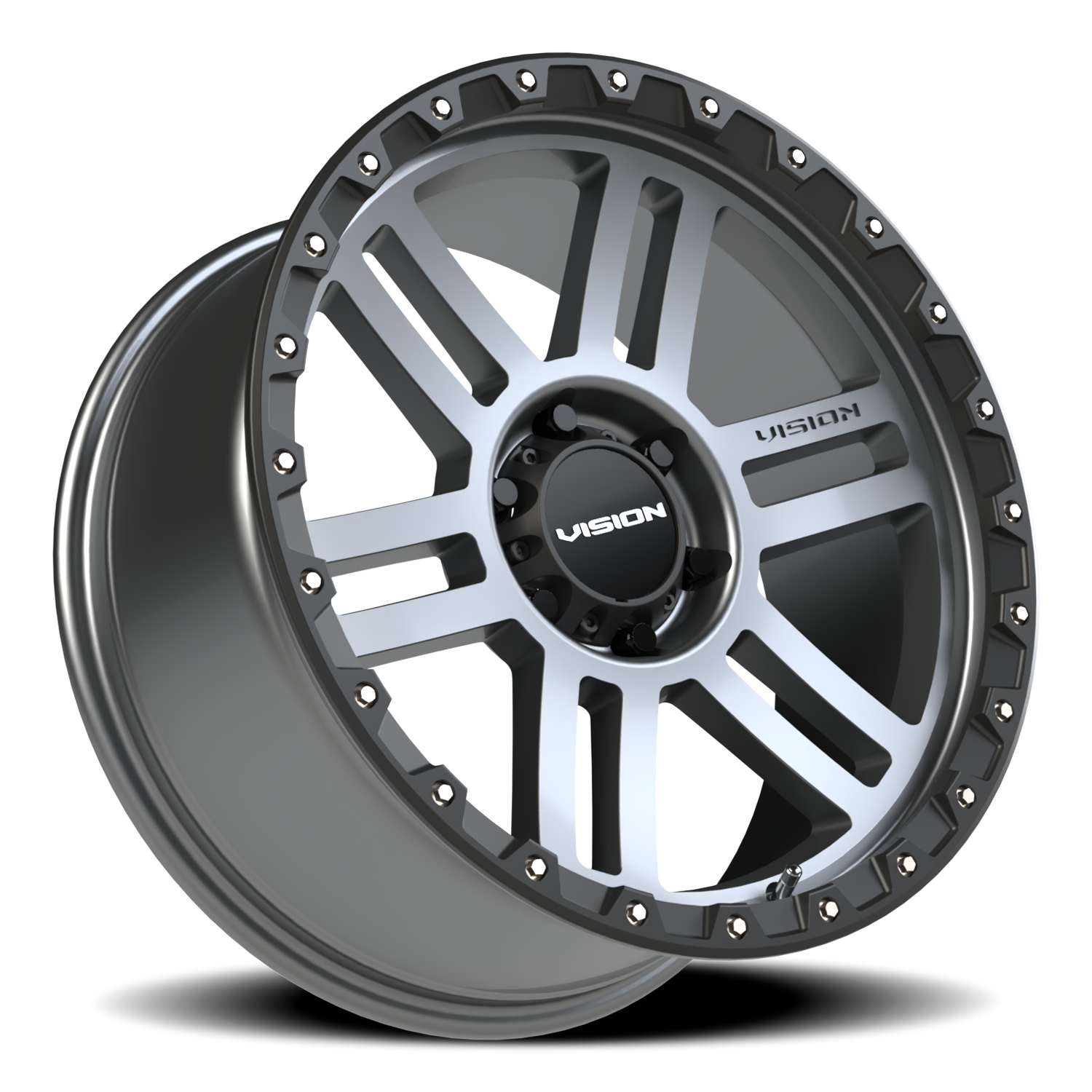 Vision Off-Road Manx 2 BZB 20X9 +12 Satin Grey