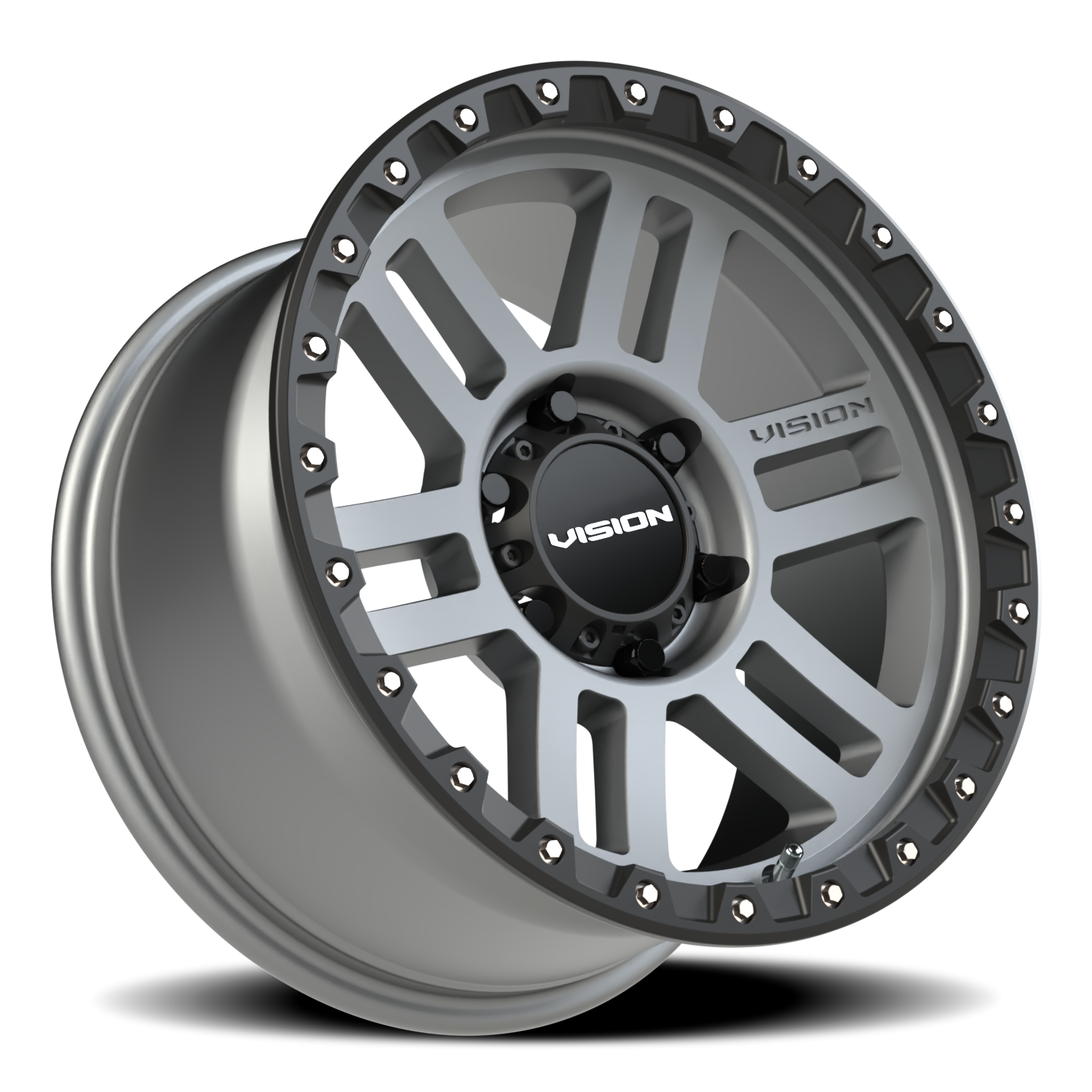 Vision Off-Road Manx 2 BZB 17X9 +12 Satin Grey