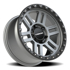 Vision Off-Road Manx 2 BZB 17X9 -12 Satin Grey