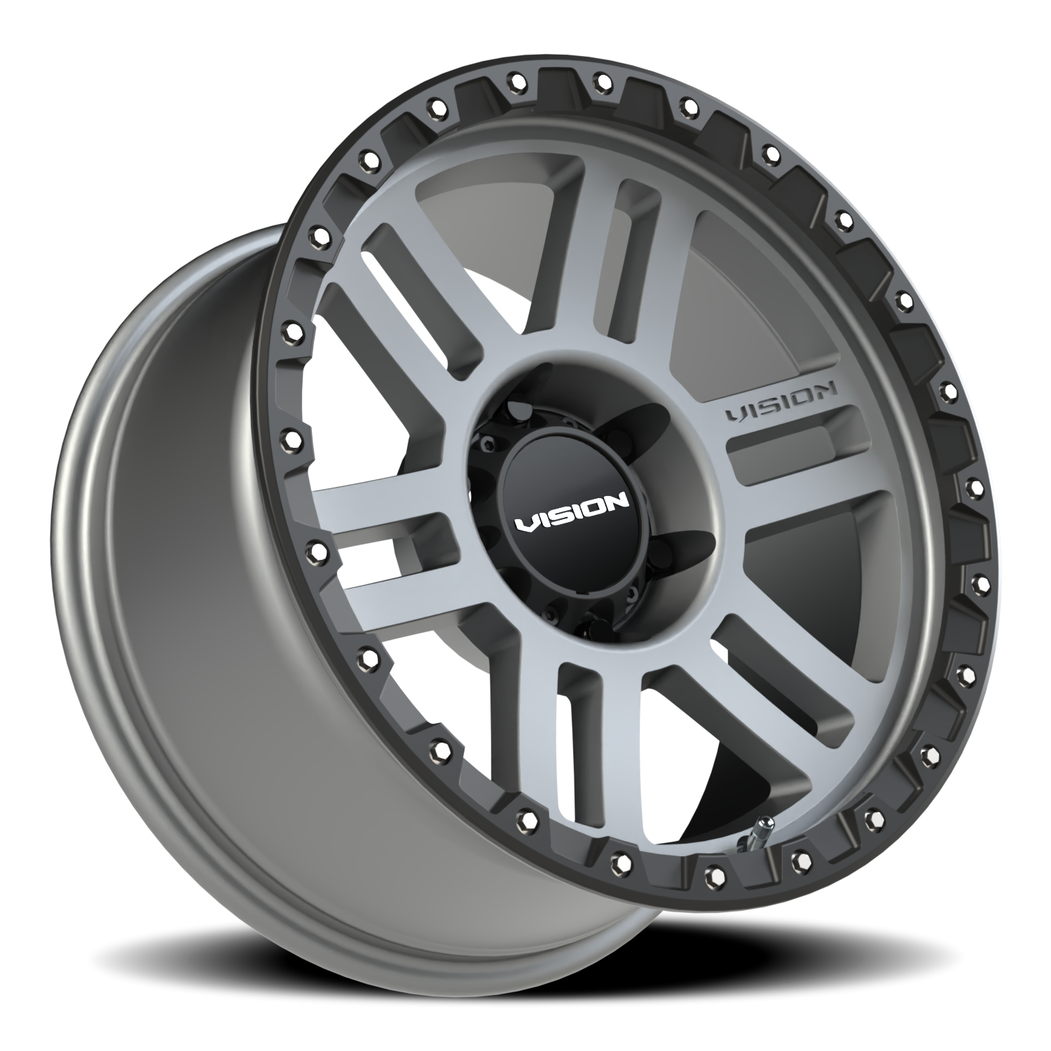Vision Off-Road Manx 2 BZB 18X9 +12 Satin Grey