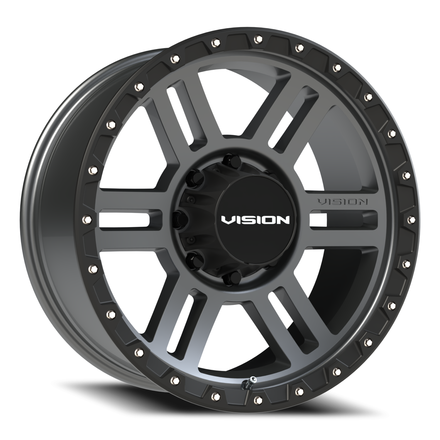 Vision Off-Road Manx 2 BZB 20X9 -12 Satin Grey