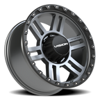Vision Off-Road Manx 2 BZB 20X9 +12 Satin Grey